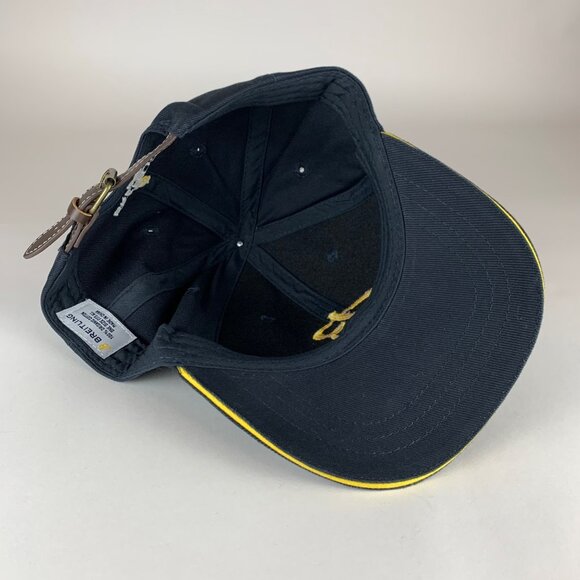 Breitling Watches Navy Blue Adjustable Leather Strapback Hat - Picture 4 of 5